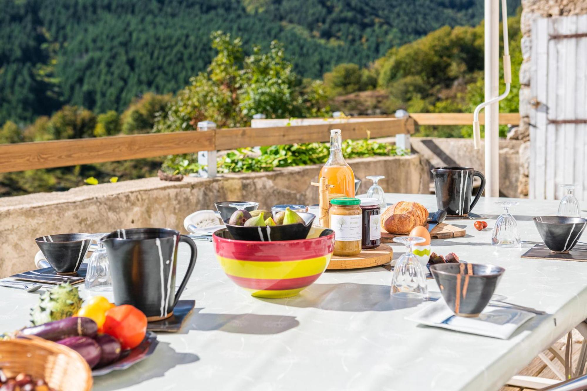 Les Chambres De La Ferme De Chalas Valgorge Zewnętrze zdjęcie